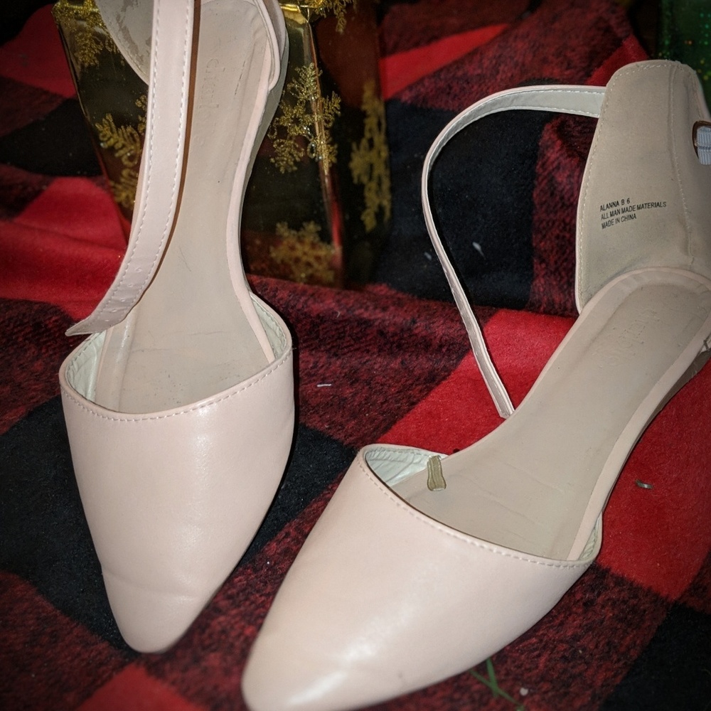 Pink Nude Flats